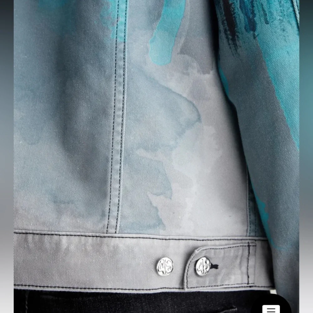 AG Men’s Art Project Misty Forest Trucker Jacket